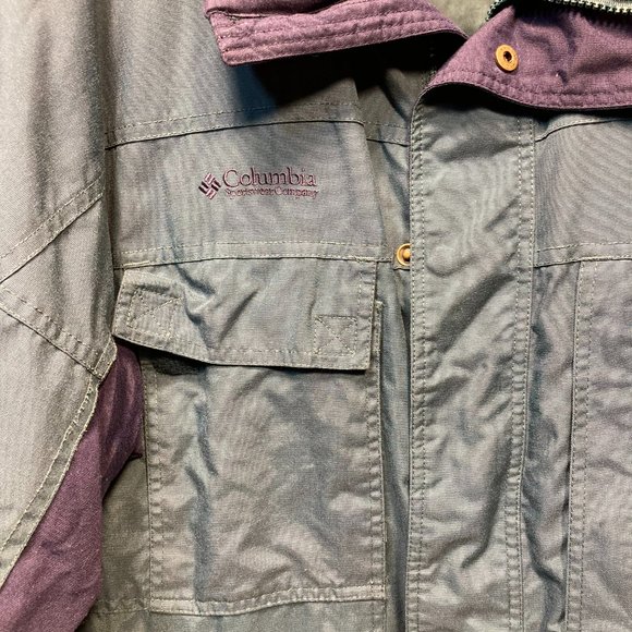 COLUMBIA WATERPROOF PARKA MENS SIZE LARGE - Picture 8 of 10